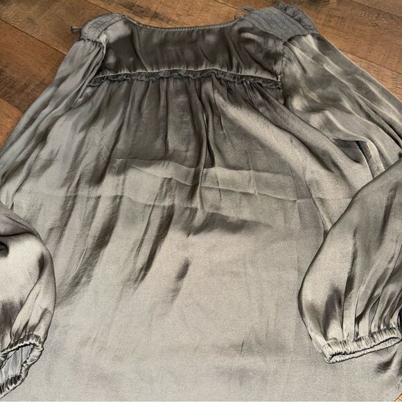 Philosophy Gray Polyester Top - Picture 2 of 8